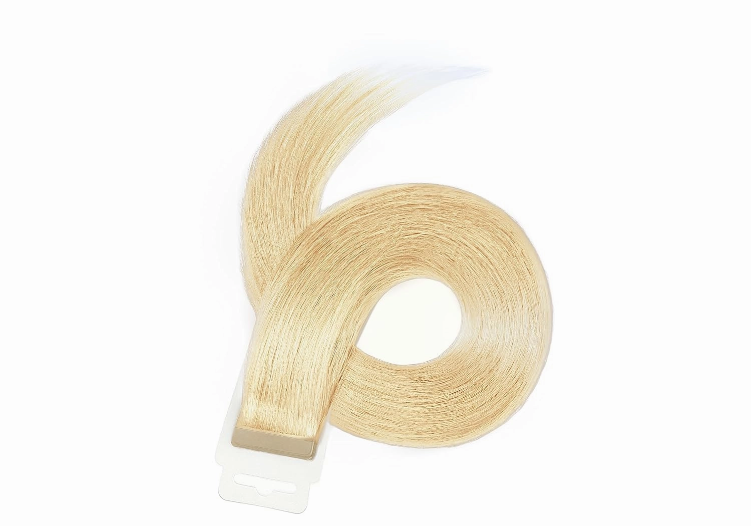 100% Human Remy Tape-In Hair Extensions - #11 Lightest Neutral Blonde, 12 Inch, 20 Pieces per Unit