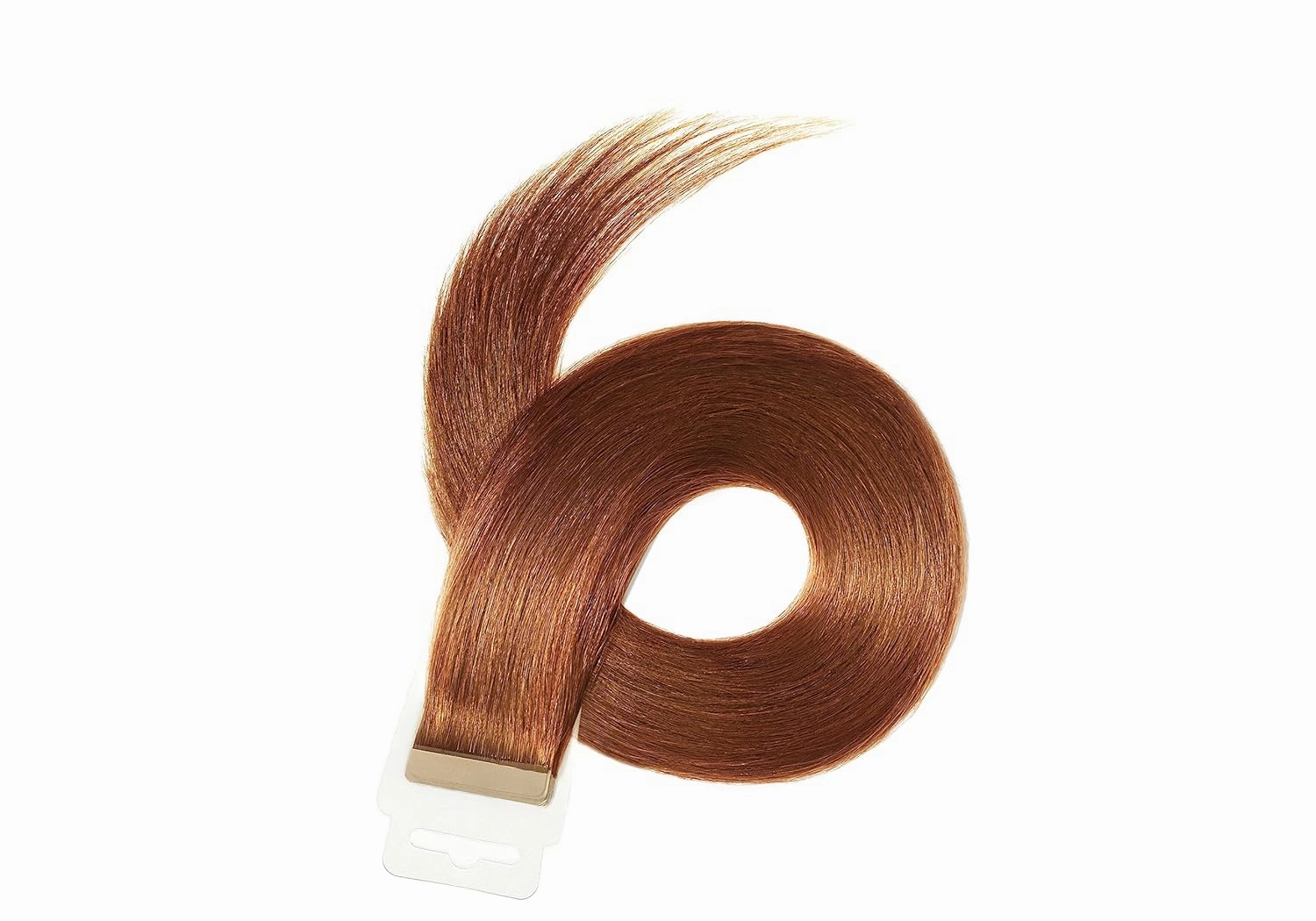 100% Human Remy Tape-In Hair Extensions - #8 Medium Golden Blonde, 12 Inch, 20 Pieces per Unit