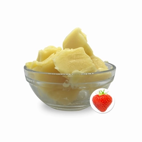 100% Natural, Organic Strawberry Lip Balm Base (Natural / Tinted)