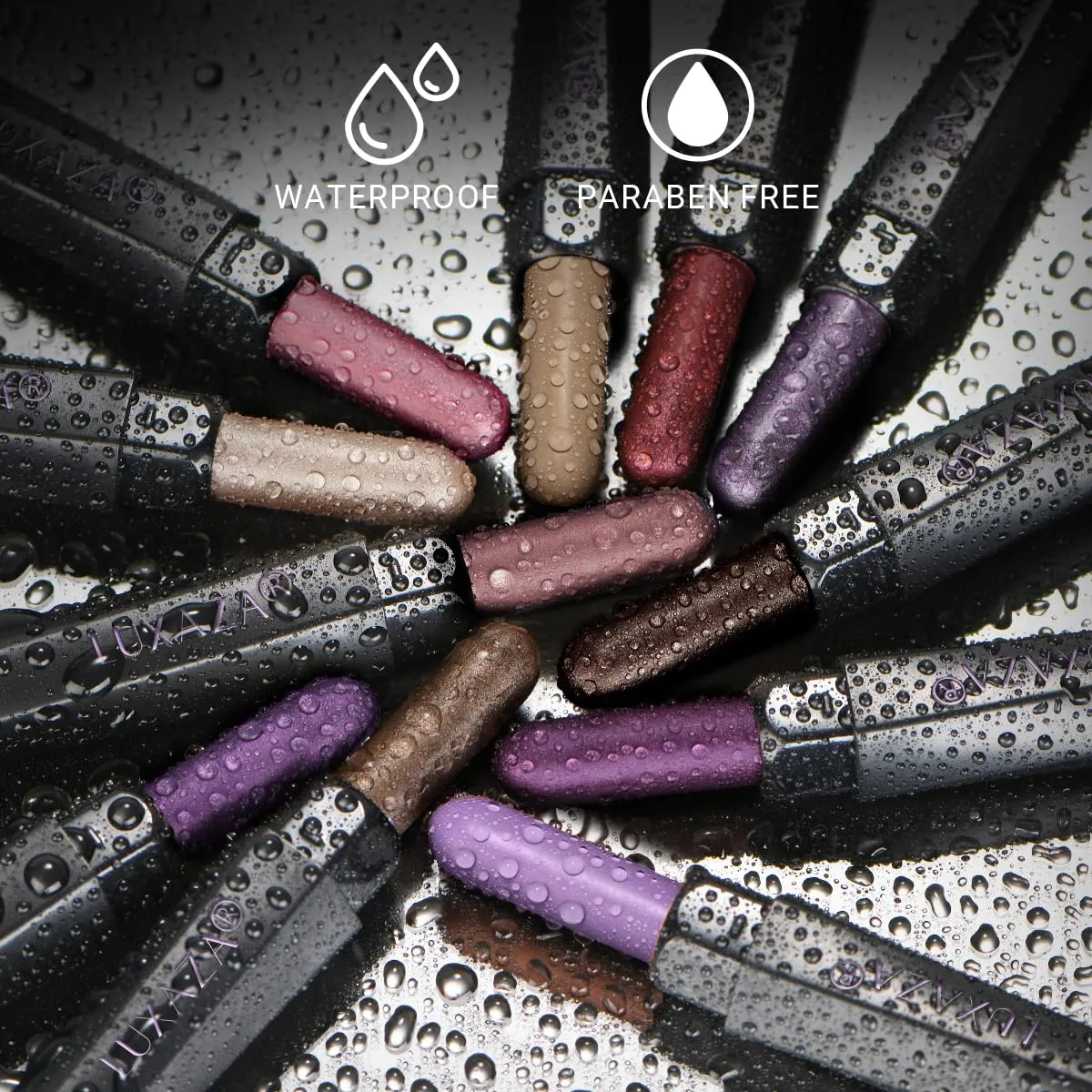10PCS Eyeshadow Stick Set,Pro Longwear Purple Cream Eye Shadow Brightener Pencil Crayon Makeup Sticks-Grape Glam