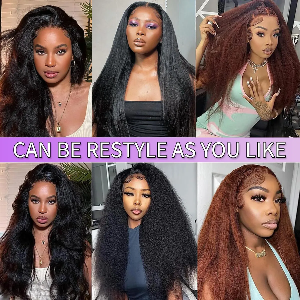 12 Inch Kinky Straight Clip in Hair Extensions Human Hair Yaki Straight Double Weft Clip Ins Human Hair Extension Seamless Clip ins for Black Women 8Pcs 100g 20Clips Natural Black