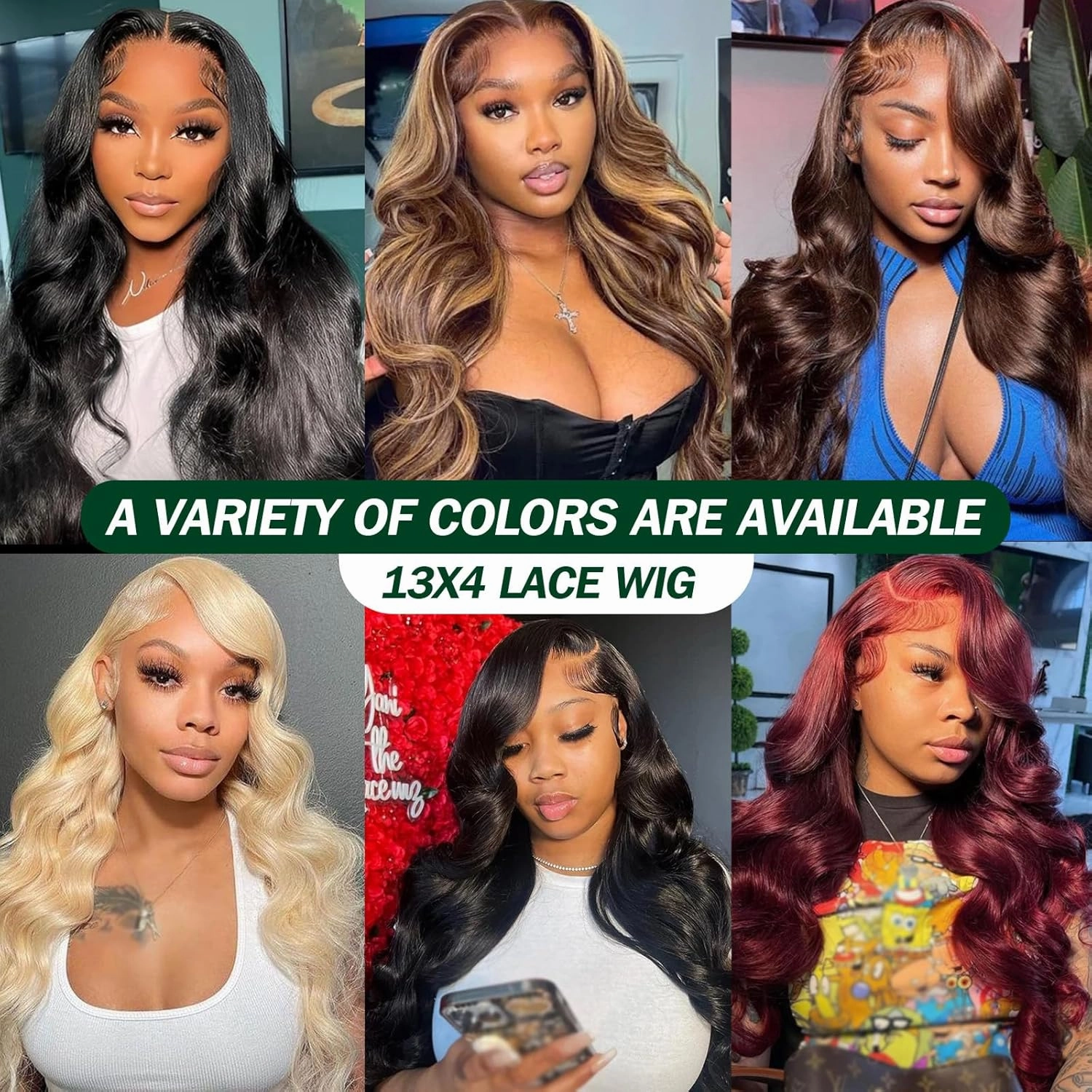 13x4 HD Lace Frontal Wig for Black Women BUG Long Body Wavy Lace Front Wigs With Baby Hair Red Body Wavy Lace Front Wigs Synthetic Pre Plucked Wigs Hair Lace Front Wigs (B-Burgundy, 30Inch)