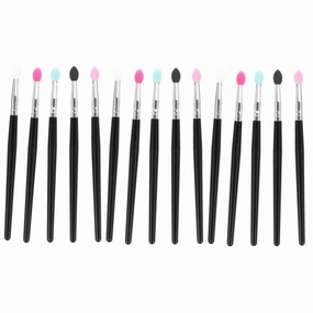 15pcs Eyeshadow Brush for Women Non-stick Makeup Applicator for Precision Lip and Eye Makeup Compact and Lightweight for Travel for Friends and Loved