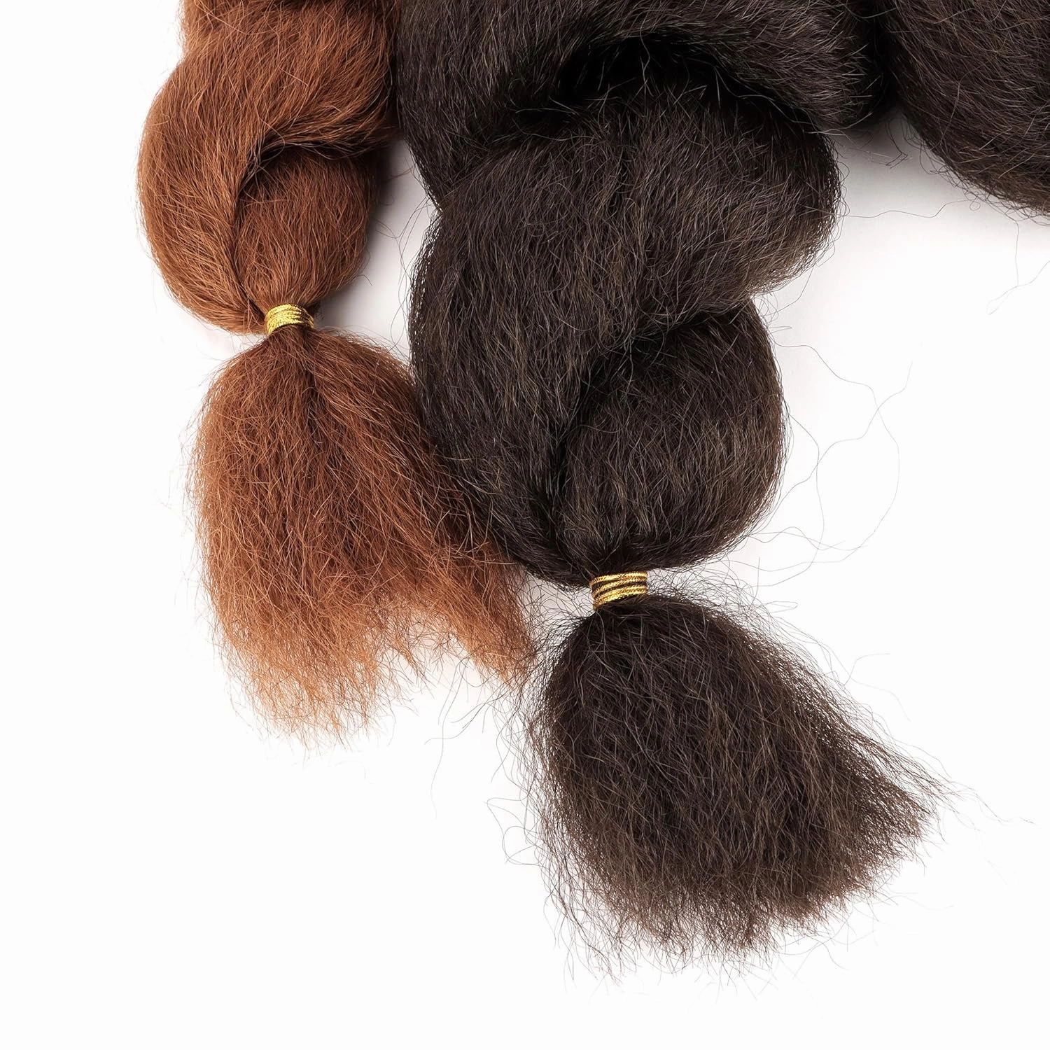 22 Inch Kinky Straight Vixen Crochet Hair Bundles – Natural Black Yaki Premium Synthetic Fibers for Black Women Hair Extension (3, T30-22inch)