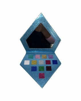 24 HR. Lasting Pressed Glitter Eyeshadow - Made in the USA - Vegan & Cruelty Free - Waterproof & Highly Pigmented - Lasts All Day - No Glue Needed - Limited Edition - Bling Babe