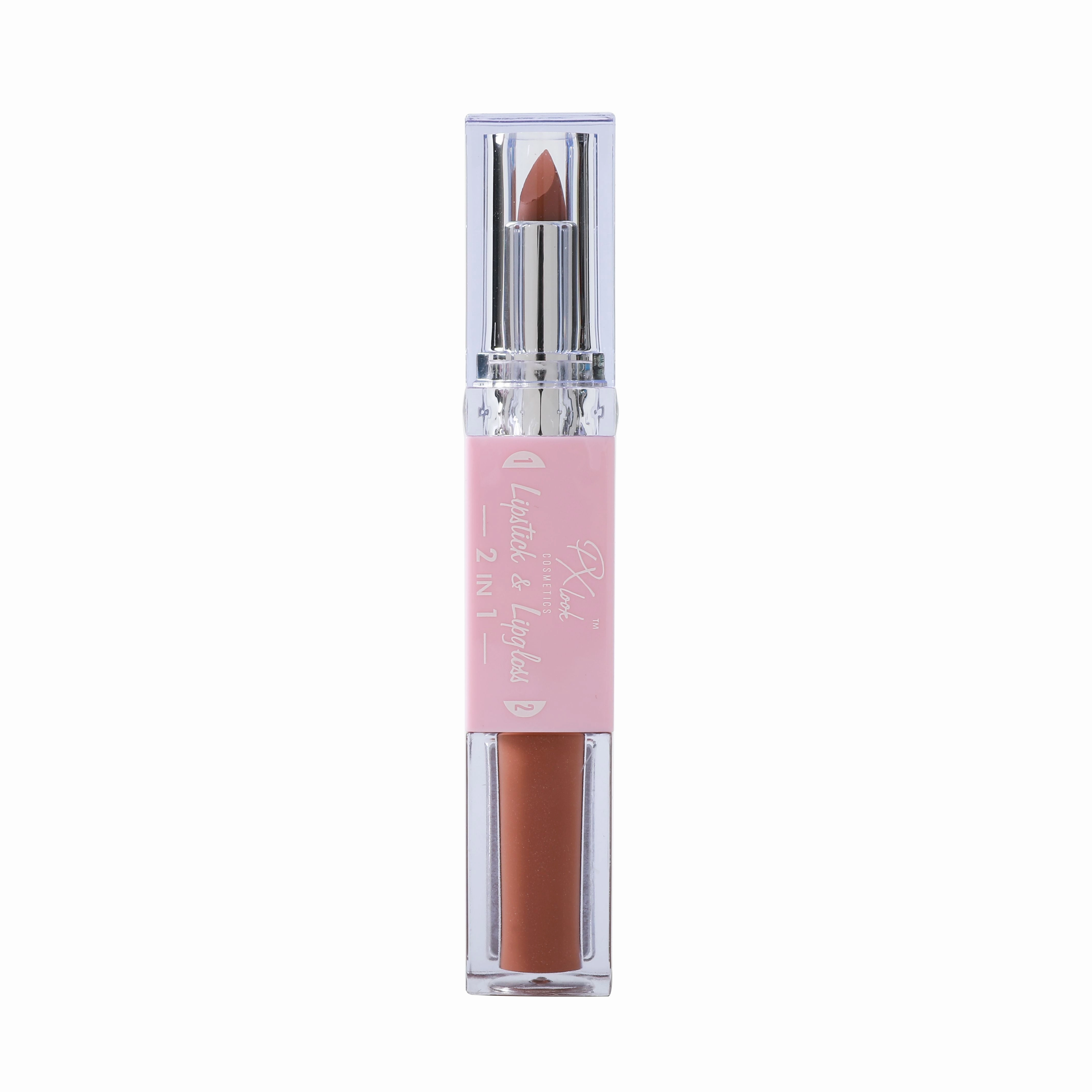 2-in-1 Lipstick and Lip Gloss Combo From Prolux Cosmetics