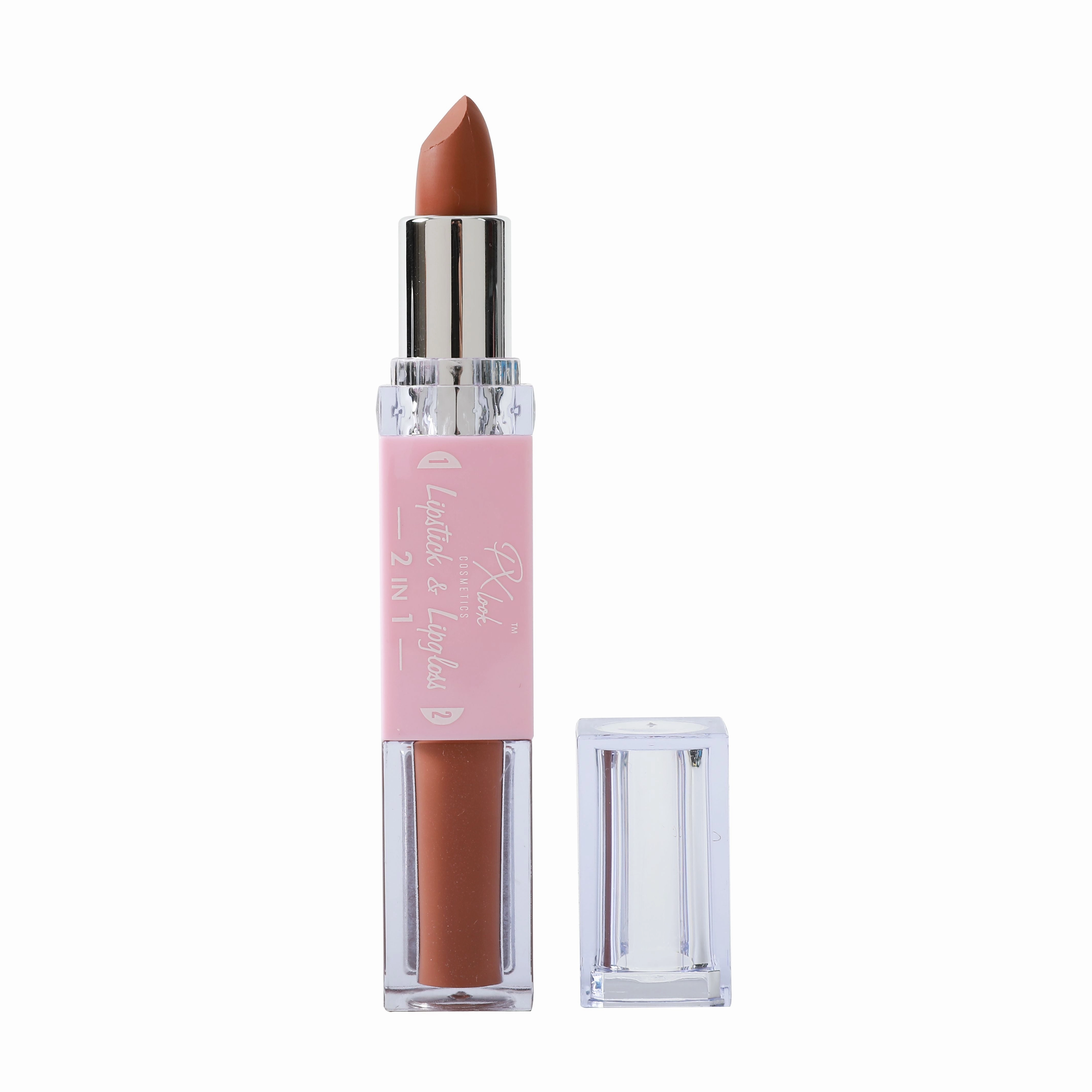 2-in-1 Lipstick and Lip Gloss Combo From Prolux Cosmetics