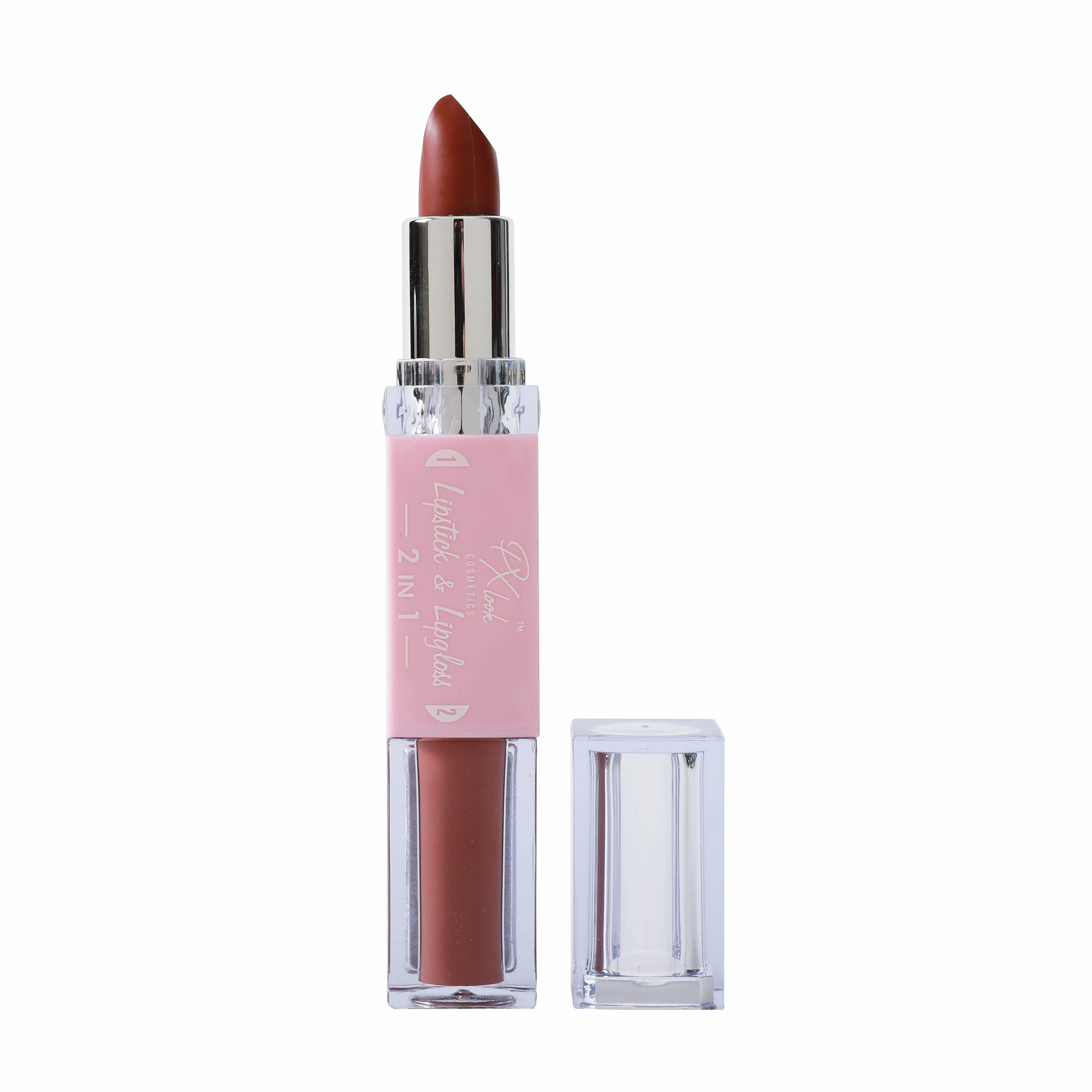 2-in-1 Lipstick and Lip Gloss Combo From Prolux Cosmetics
