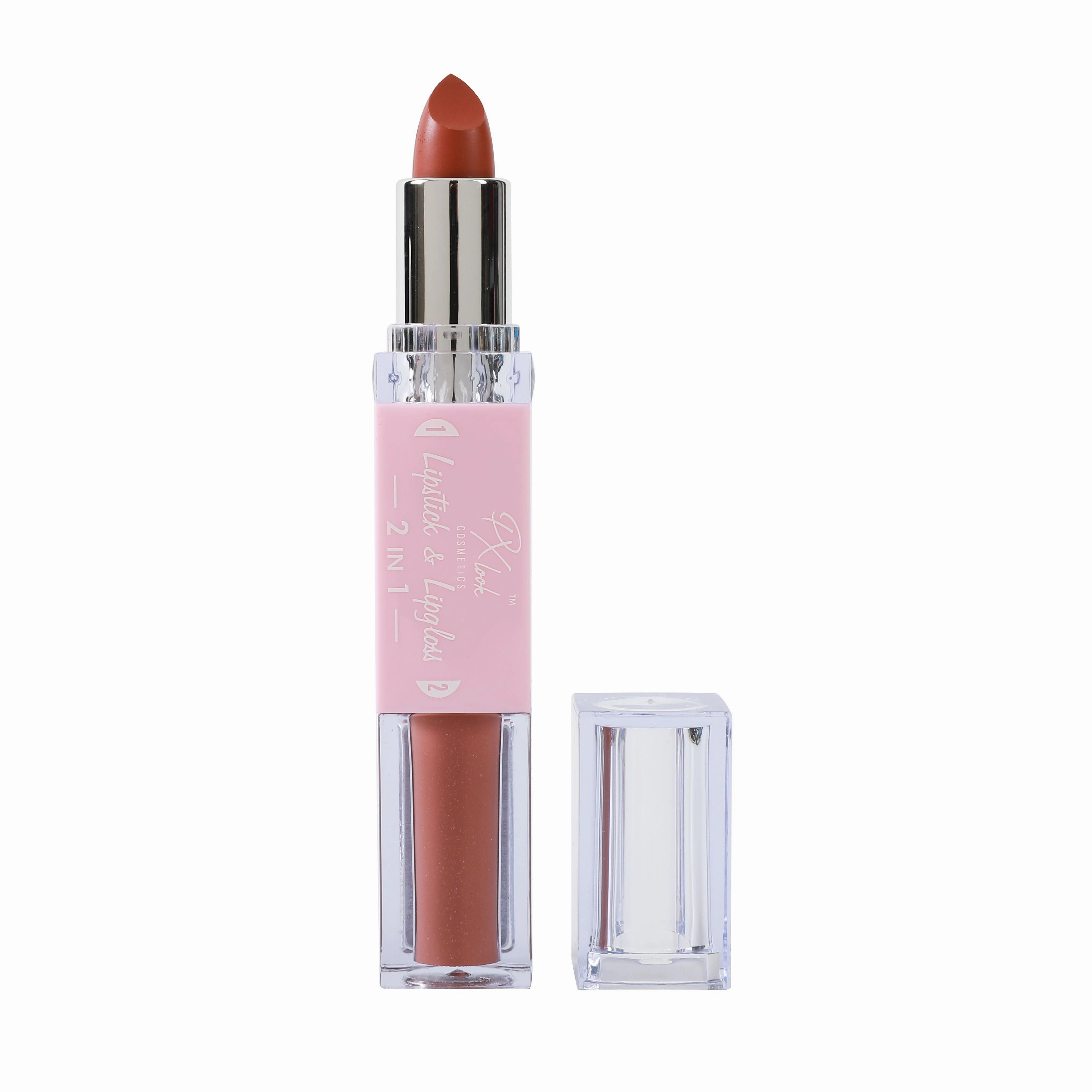 2-in-1 Lipstick and Lip Gloss Combo From Prolux Cosmetics
