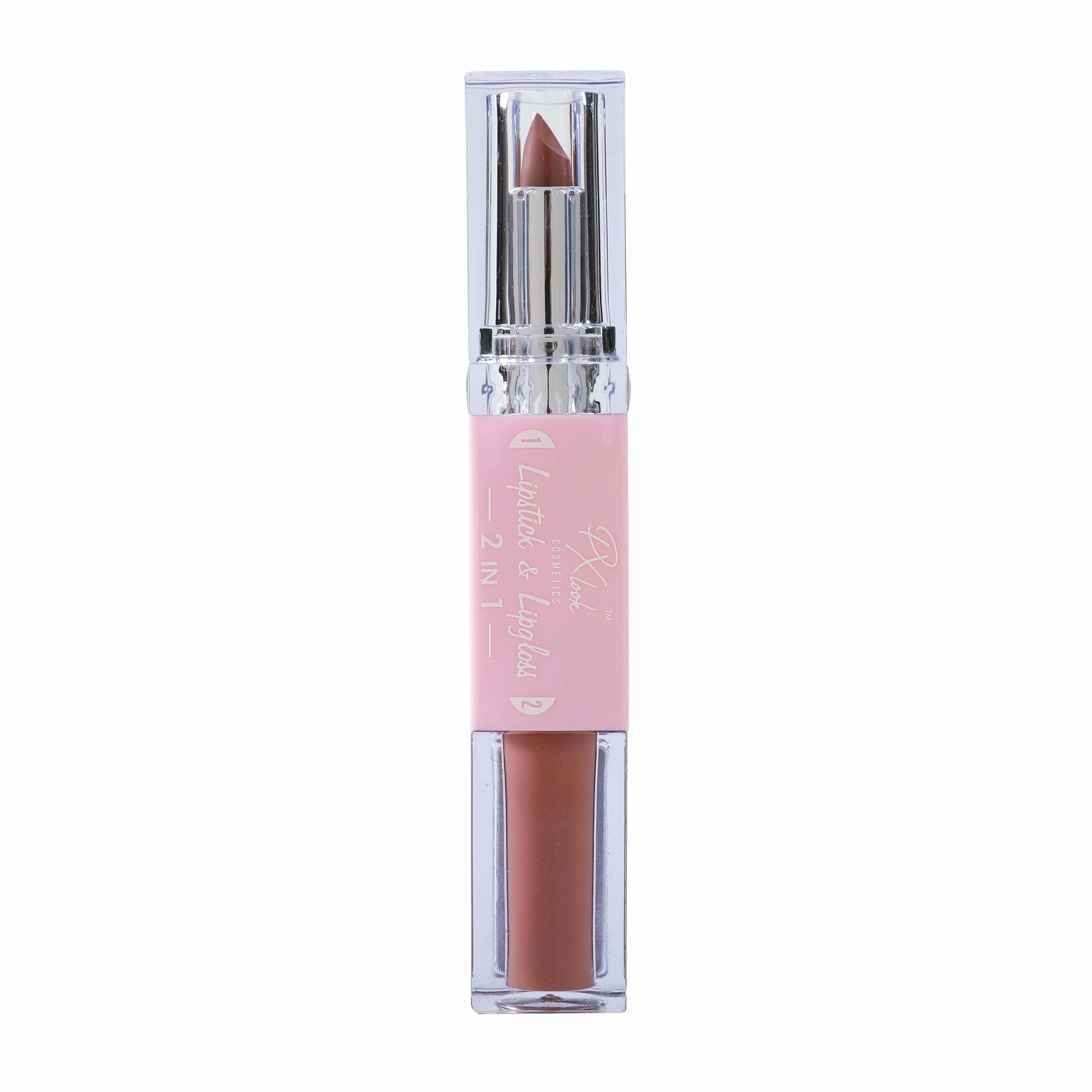 2-in-1 Lipstick and Lip Gloss Combo From Prolux Cosmetics