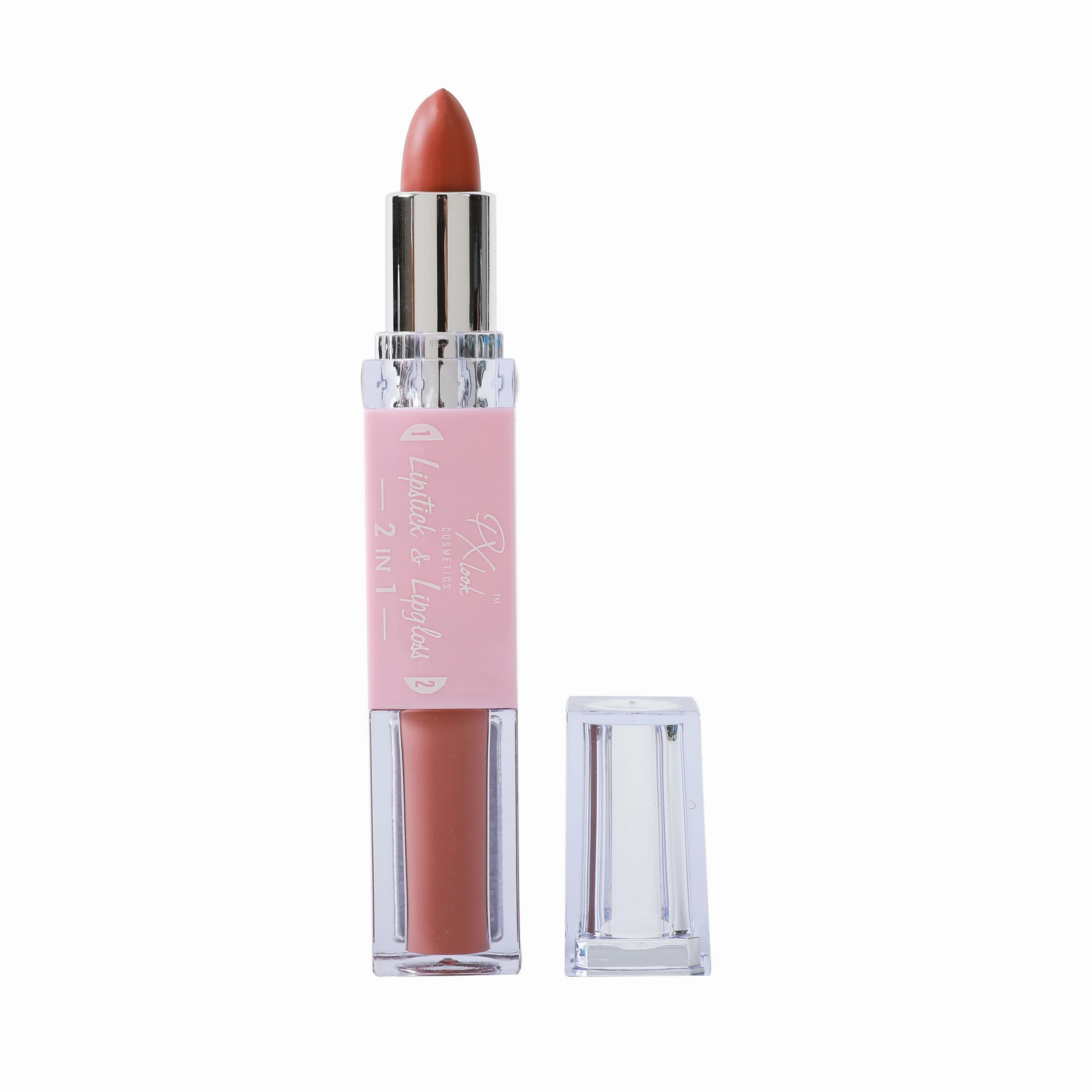 2-in-1 Lipstick and Lip Gloss Combo From Prolux Cosmetics