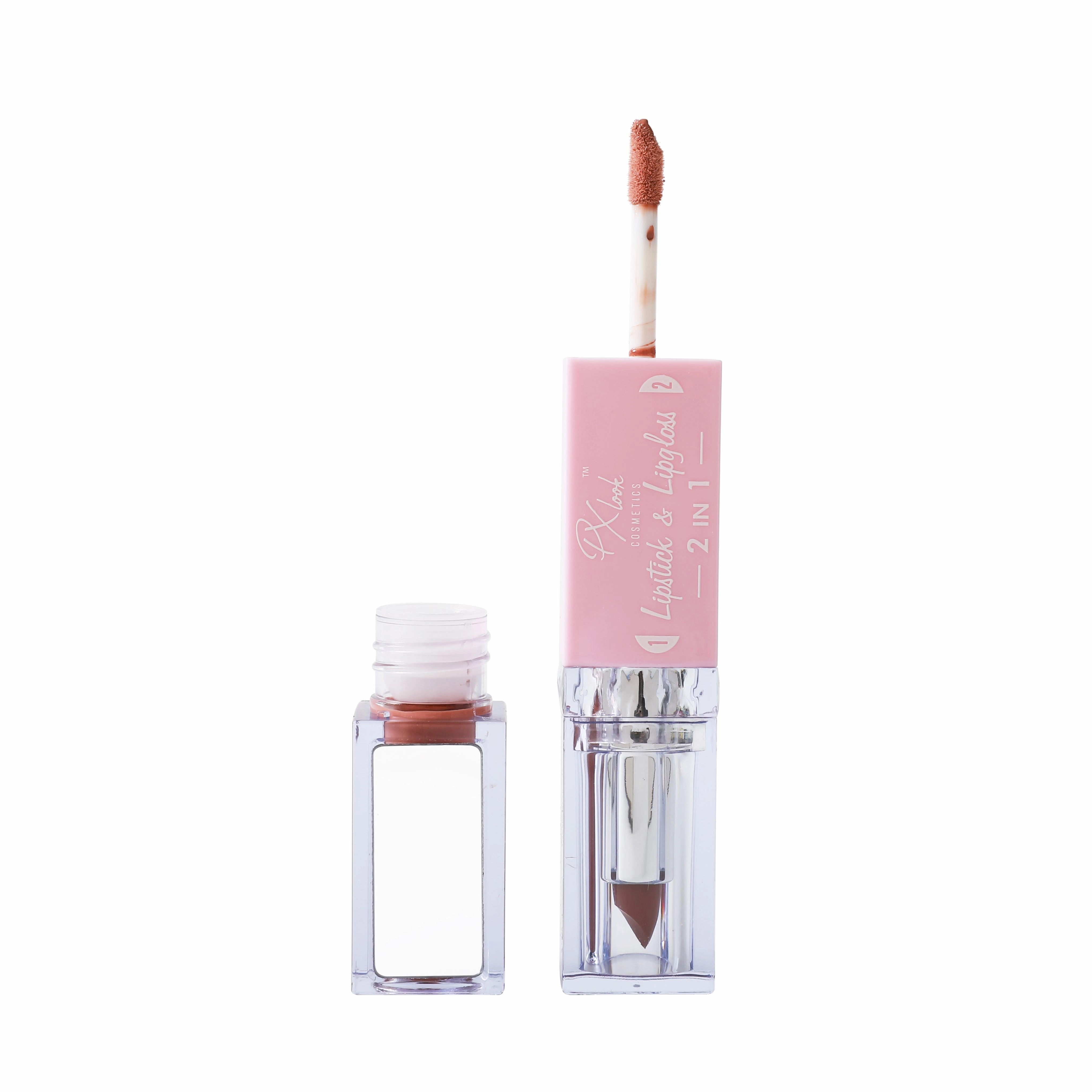 2-in-1 Lipstick and Lip Gloss Combo From Prolux Cosmetics