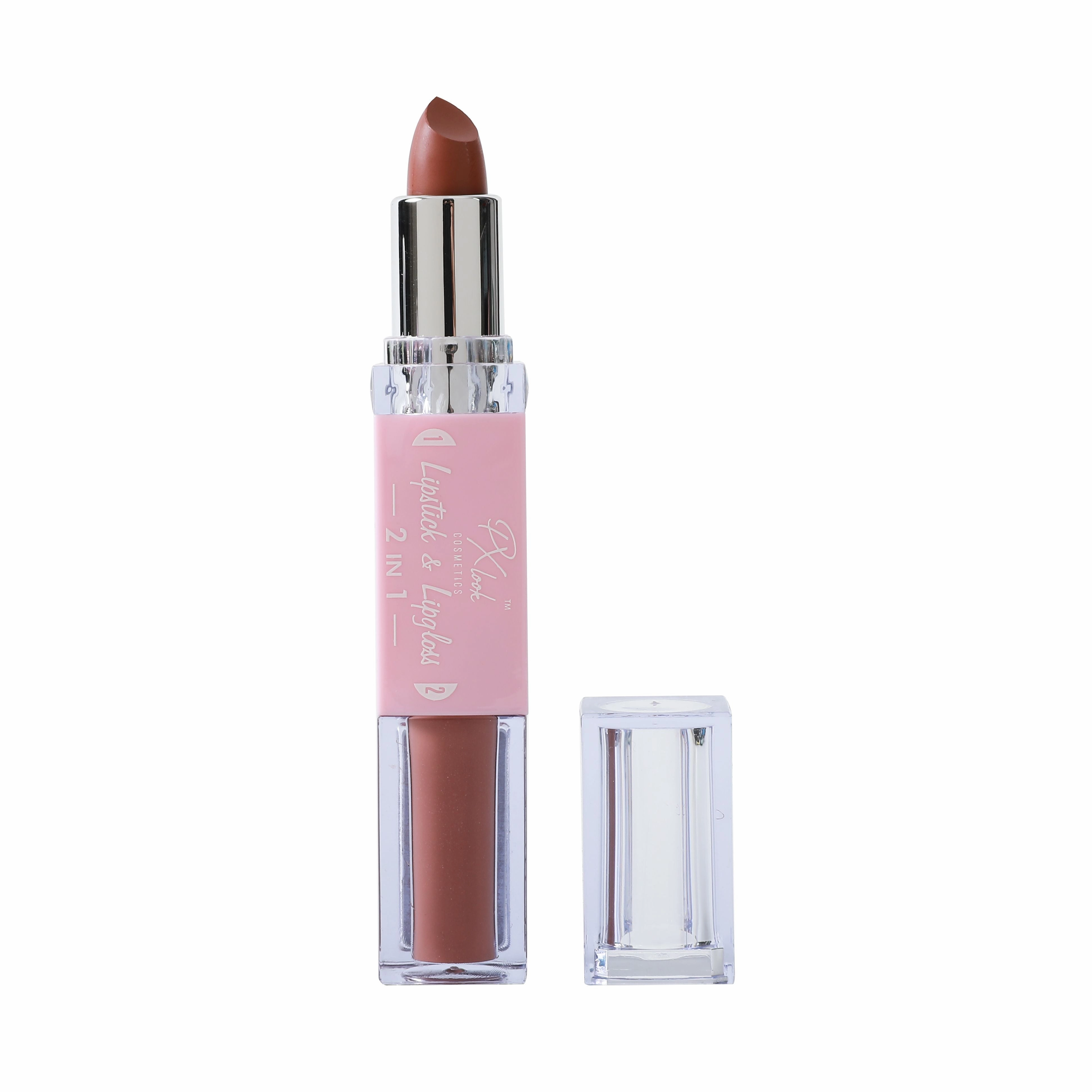 2-in-1 Lipstick and Lip Gloss Combo From Prolux Cosmetics
