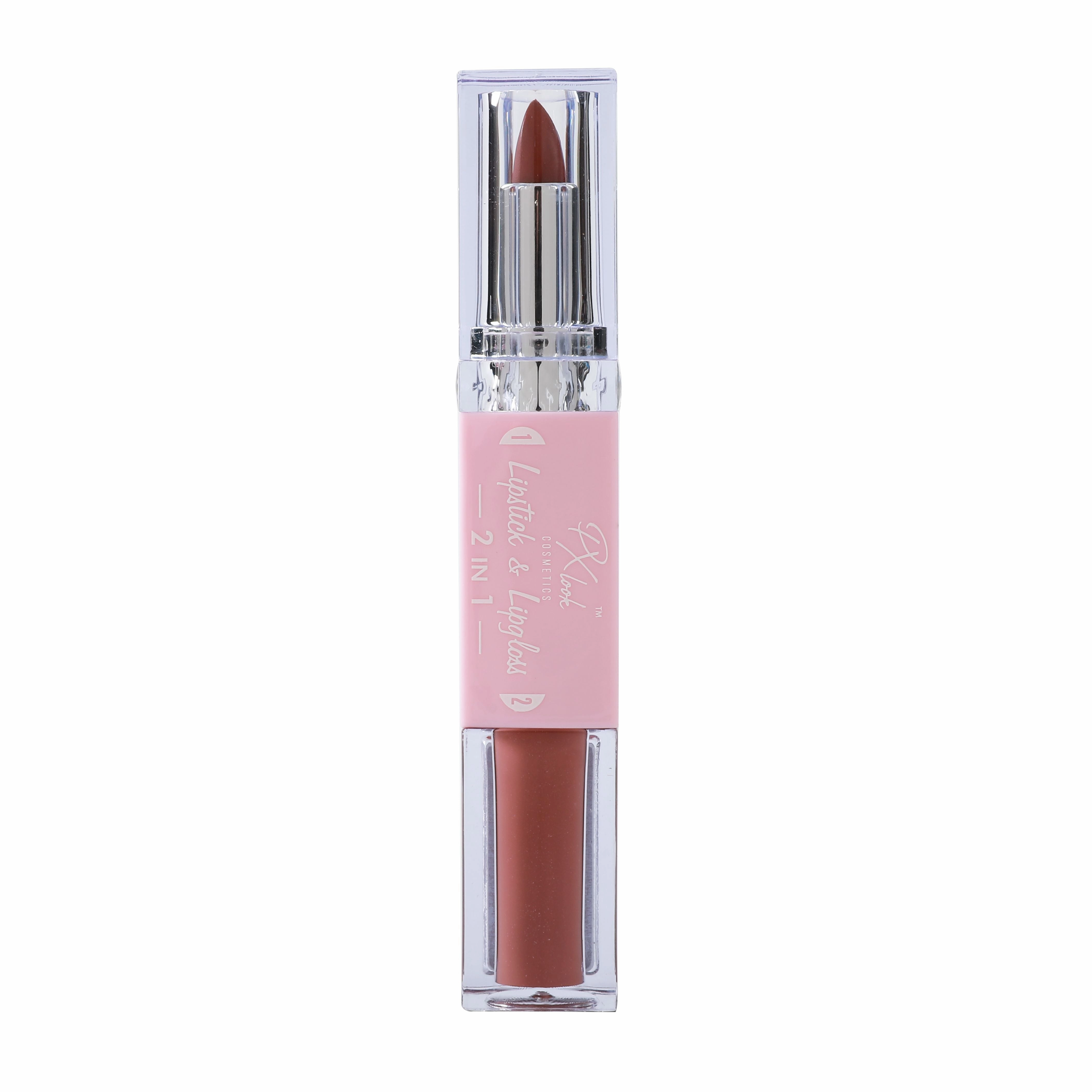 2-in-1 Lipstick and Lip Gloss Combo From Prolux Cosmetics
