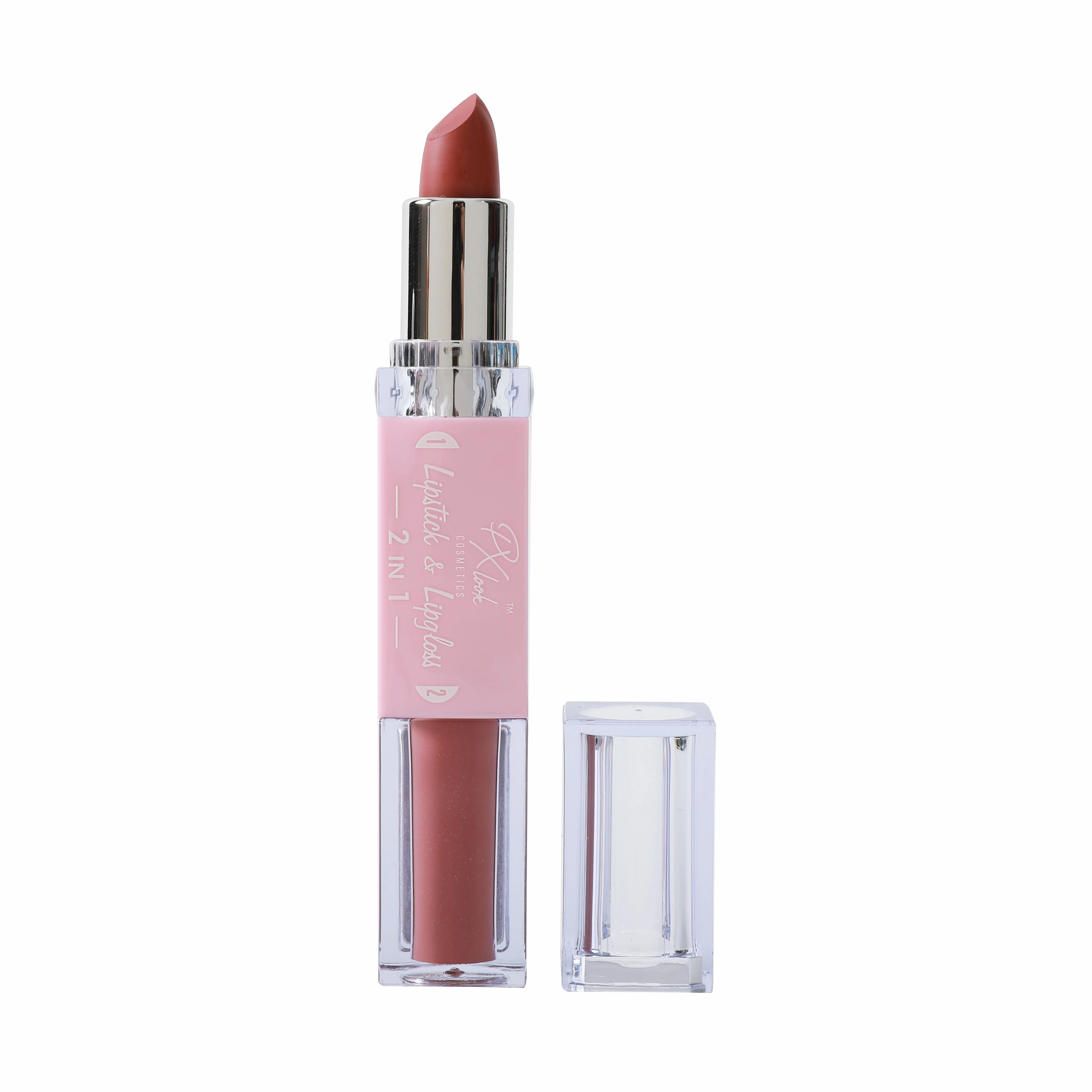 2-in-1 Lipstick and Lip Gloss Combo From Prolux Cosmetics
