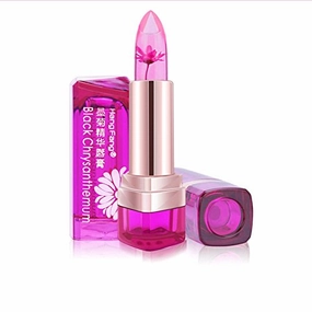 3pc Magic Jelly Flower Lipstick Color Changing Long Lasting Lip Gloss Beauty - Peach Taste