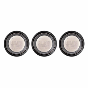 3x Maybelline Color Tattoo 24HR Eyeshadow 45 Infinite White