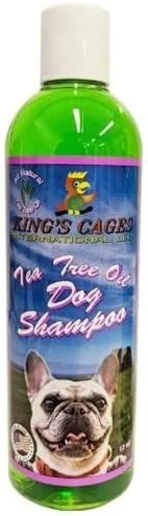 50020 Kings Cages All Natural Tea Tree Oil Dog Shampoo 17 oz