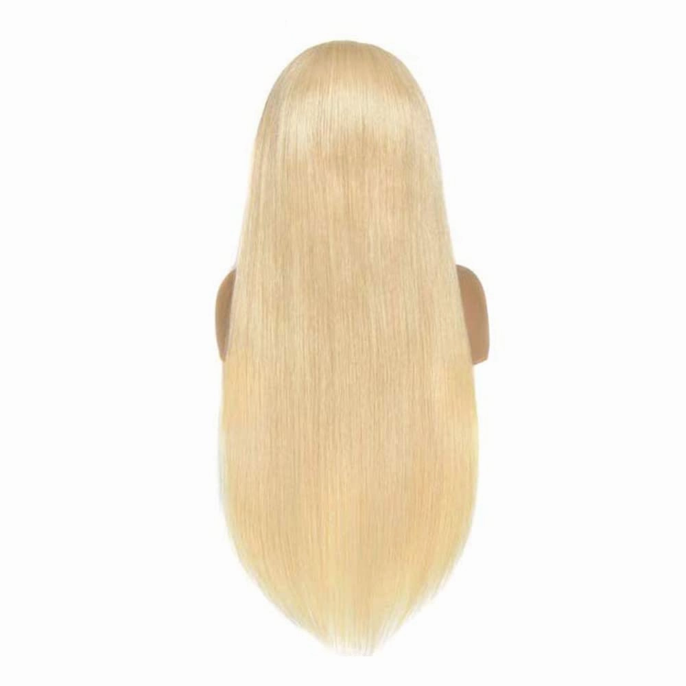 613 Blonde Headband Wig Human Hair Straight Headband Wigs Non Lace Front Wigs Unprocessed Virgin Hair Glueless Straight Machine Made Wig for Women 22 Inch