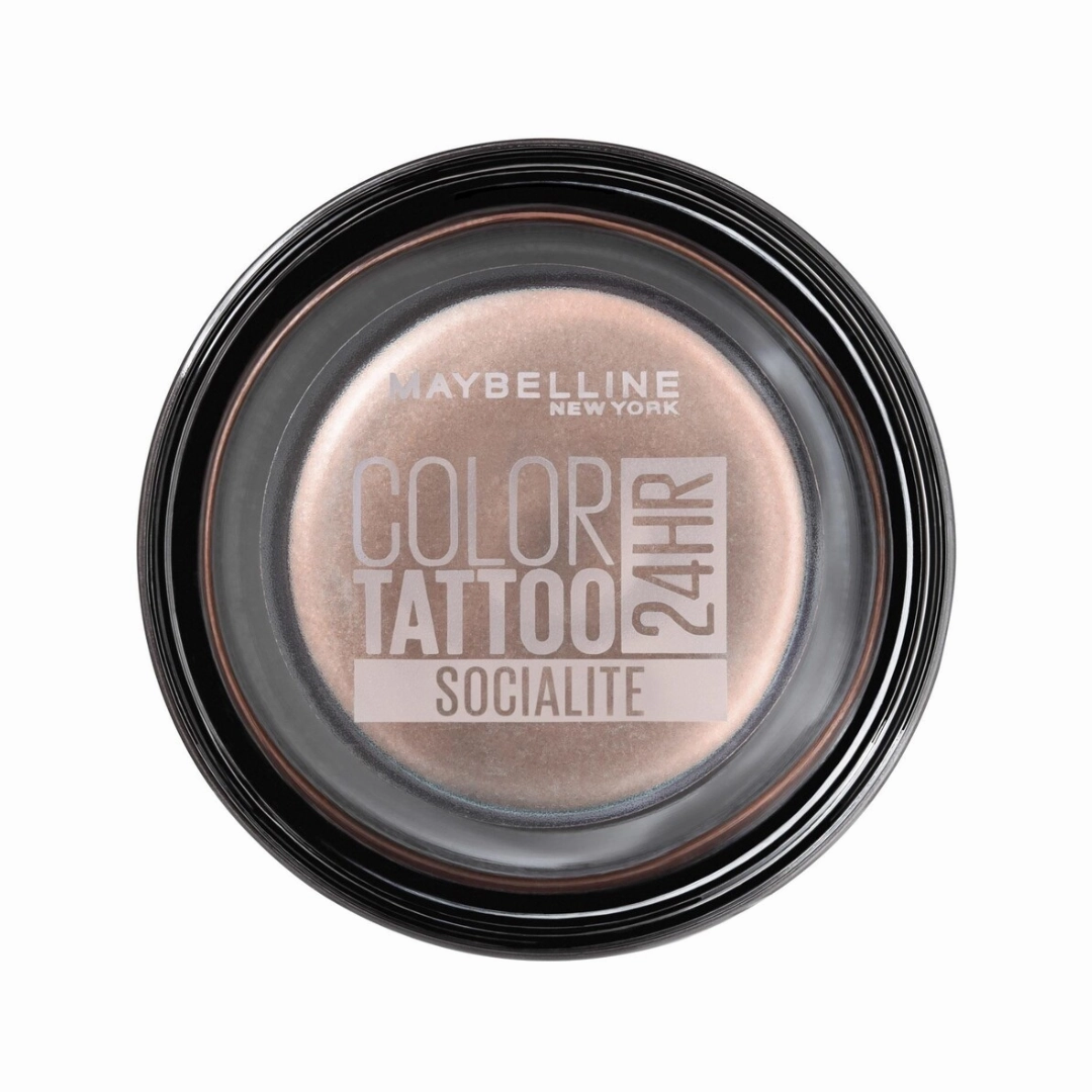 6x Maybelline Color Tattoo 24HR Cream Gel Eyeshadow Socialite