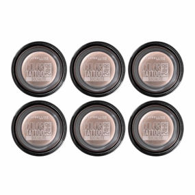 6x Maybelline Color Tattoo 24HR Cream Gel Eyeshadow Socialite