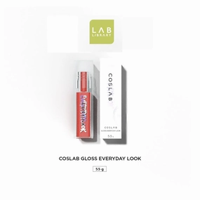 #13 Florence Peach (13) Moisture Nourish Smooth Beautiful Skin Library Skin Lip Gloss CoslabGloss Everyday Look 5g. Set 2 D035 By Thaigiftshop [Get Free Tomato Facial Mask]