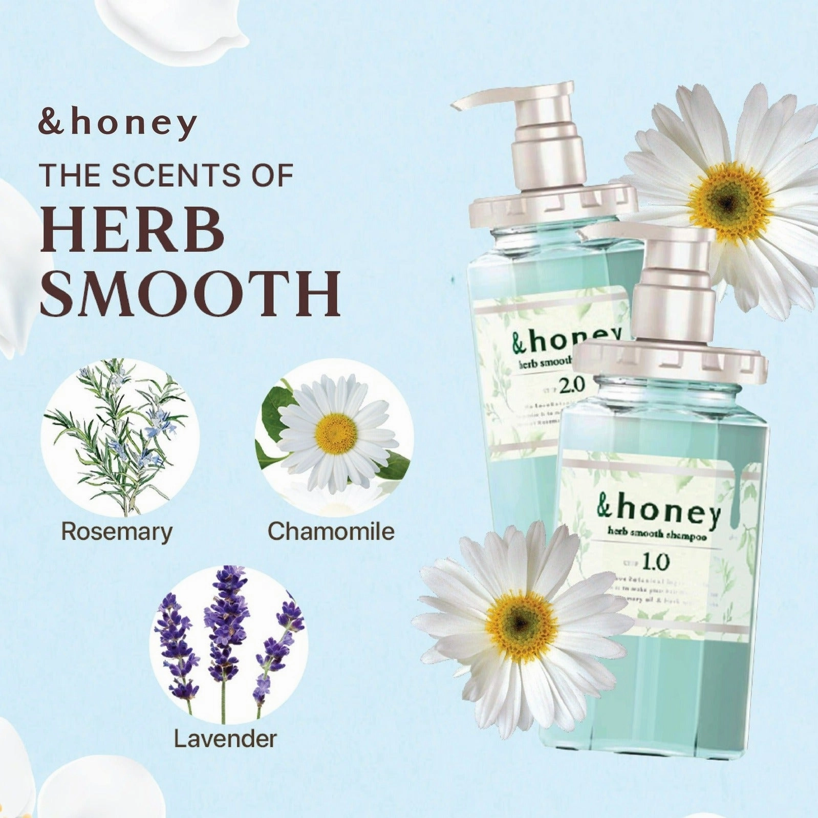 &HONEY Herb Smooth Shampoo 1.0