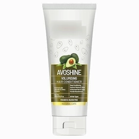 | Deep Conditioning for Improved Volume & Shine | Enriched with Avocado & Cherry Extract | Paraben & Silicone Free- 200ml, White