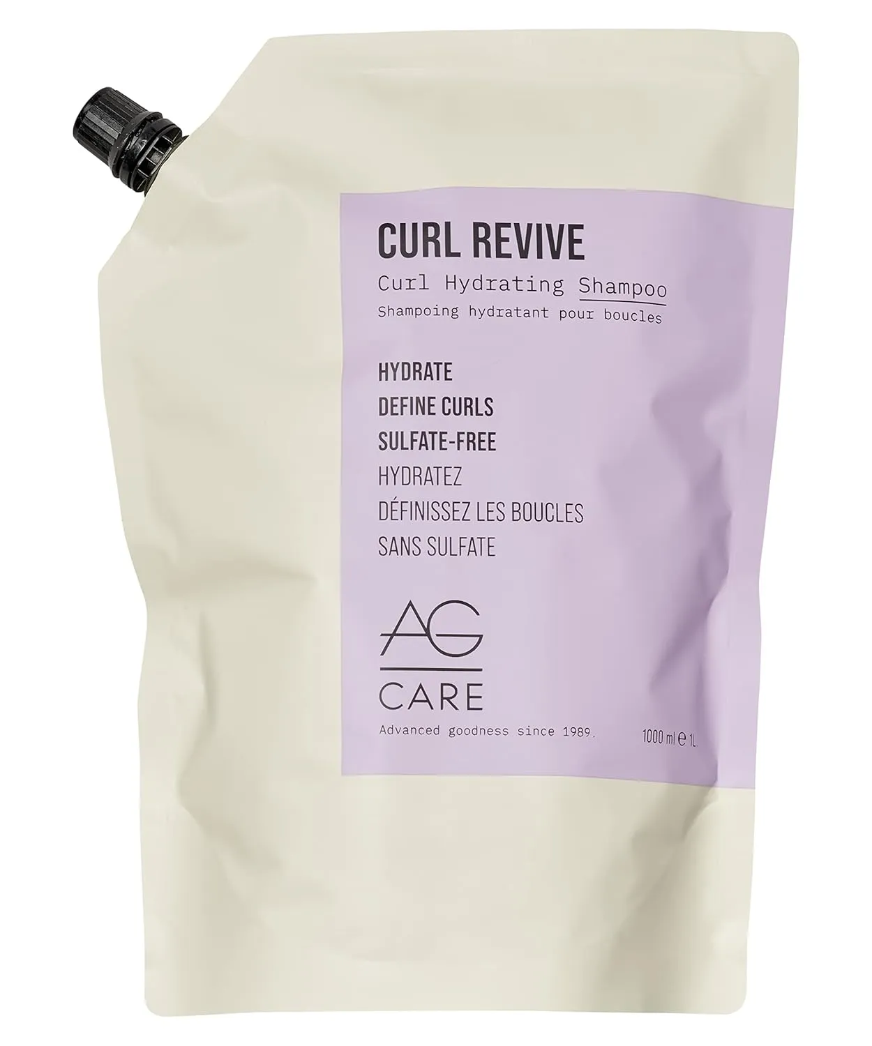 AG Care Curl Revive Curl Hydrating Shampoo, 33.8 Fl Oz