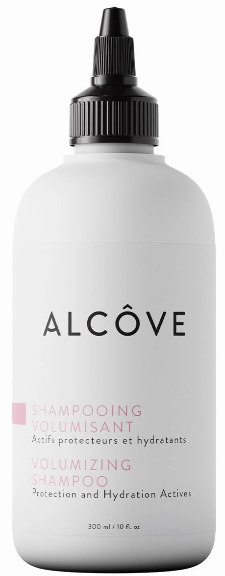 Alcôve - Volumizing Shampoo - Evening Primrose Oil, Mango Extract, and Argan Oil - Sulfate-Free - Fine and Thin Hair - Lightweight Volume - Color-Safe -10oz