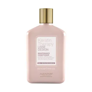 Alfaparf Milano Lisse Design Keratin Conditioner for Damaged Hair - Maintains and Enhances Keratin Smoothing Treatment - Anti-Frizz - Straightening and Hydrating with Collagen and Keratin (8.45 oz)