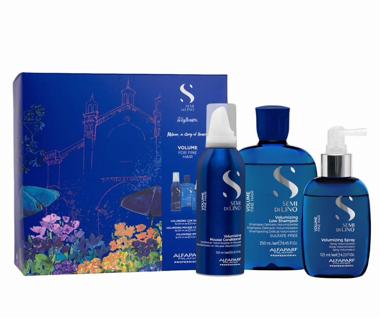 Alfaparf Milano A Story of Flowers SDL Volume Holiday Trio Kit 2024