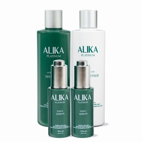 ALIKA Shampoo, Conditioner, And 2 Serum Set Hair Growth, Grow Gorgeous Hair Growth, Hair Loss Treatments for Women, Men, Suitable For Dry, Oily, Normal Scalp