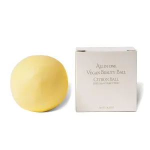 All-In-One Vegan Cruelty-Free Natural Ingredients Handmade Citron Shampoo Bar with Zero Waste Box Packaging
