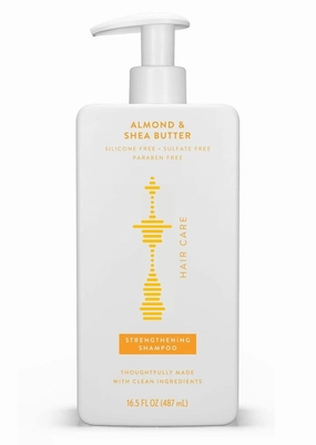 Almond & Shea Butter Sulfate-Free Shampoo for Strong Hair - 16.5 oz