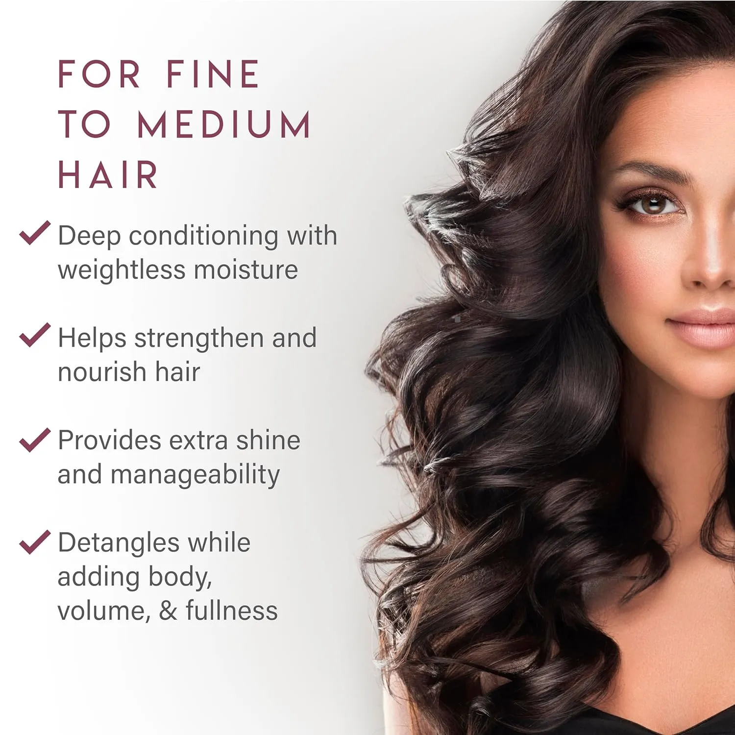 ALURAM Volumizing Conditioner, Weightless Moisture for Volume & Fullness for All Hair Types