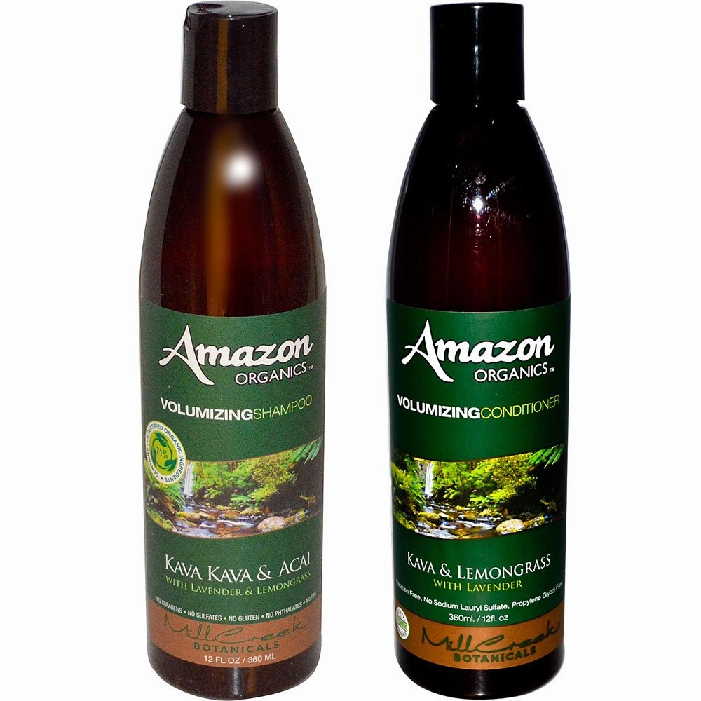 Amazon Botanicals Volumizing Shampoo and Conditioner Bundle