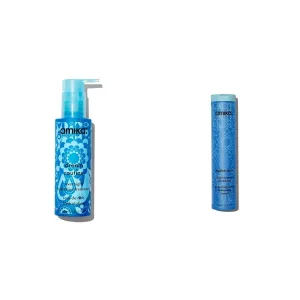 Amika dream routine overnight hydrating hair mask, 100ml   hydro rush intense moisture conditioner, 275ml