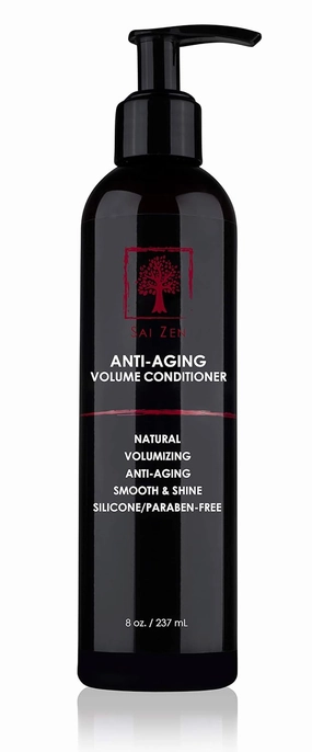 Anti-Aging Volume Conditioner | Anti-Thinning and Volumizing Formula | Made in USA | Sulfate and Paraben Free | All Hair Types, 8 oz.