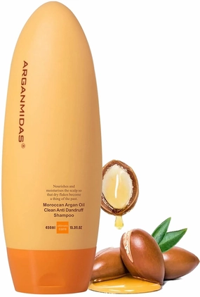 Anti-Dandruff Moisturizing Shampoo for Dry, Flaky and Itchy Scalp - Treats and Prevents Dandruff for Women and Men, 15.3 Fl Oz