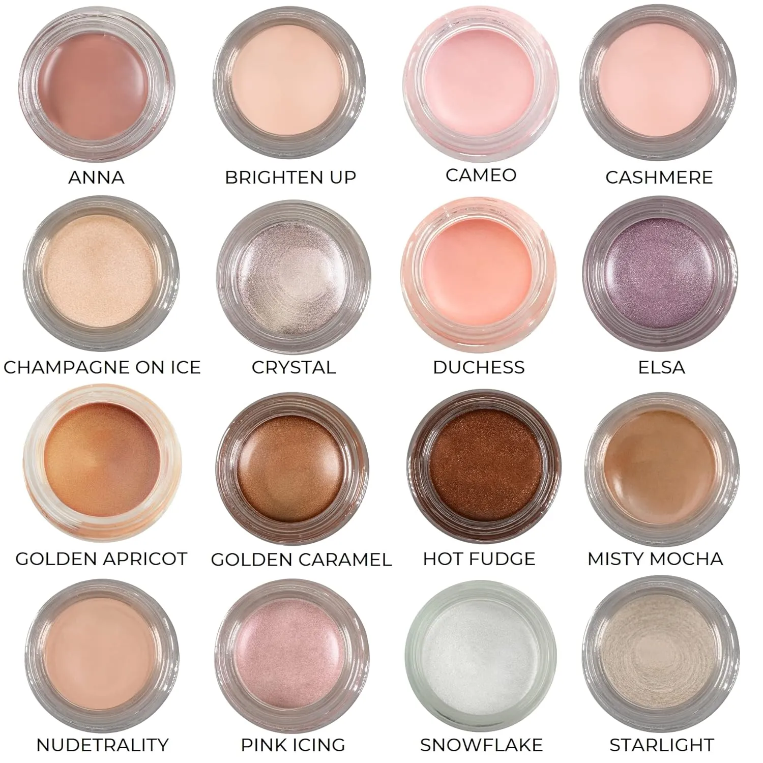 Any Wear Creme Eyeshadow - Waterproof, Smudge-proof, Highly Pigmented - Cream Eye Shadow for Eyes, Cheeks & Lips - Oil-free, Paraben-Free, Cruelty Free (Brighten Up) by Mommy Makeup