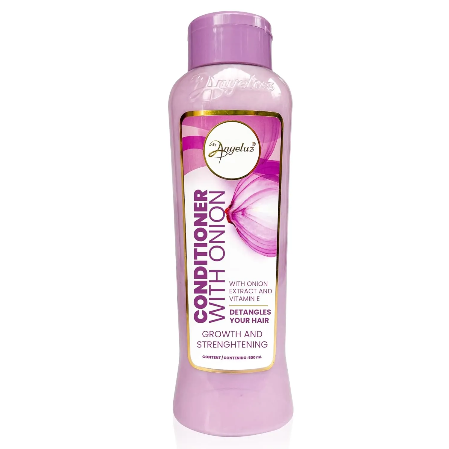 ANYELUZ Onion Conditioner – Moisturizes, Detangles, and Protects, Vitamin E-Infused for Silky, Manageable Hair, Suitable for Daily Use