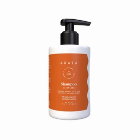 Arata Natural Oil Control Cleansing Shampoo With Maple, Sugarcane & Blueberry Extracts For Women & Men | All-Natural, Vegan & Cruelty-Free | Removes Excess Oil & Restores Natural Shine - 300 ML