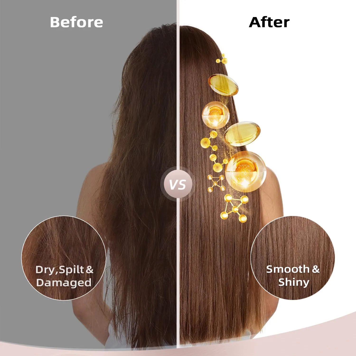 Argan  Repairing Conditioner | Hydrating & Strengthening | Anti-Frizz & Detangling | For Dry & Damaged Hair | With Argan Oil, Keratin & Niacinamide | Sulfate-Free & Color-Safe | 18oz ﻿