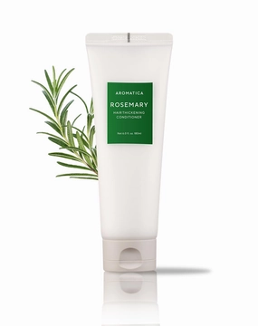 AROMATICA Rosemary Hair Thickening Conditioner 6.0 fl.oz/180ml, Vegan Hair Conditioner for damaged hair and dry hair - Moisturizing Conditioner For Men and Women