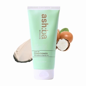 Ashb Botanics Leave-in Conditioner for Frizzy, Wavy & Curly Hair | Hair Cream For Men & Women | Moisturizes, Protects, Nourishes & Adds Shine to Dry & Damaged Hair | Silicone Free(200ml)