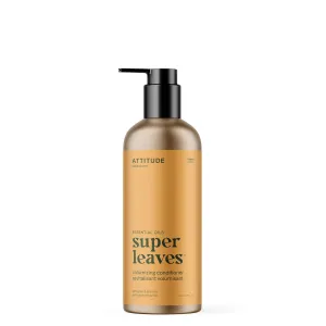 ATTITUDE Conditioner with Essential Oils, Plant and Mineral-Based Ingredients, Vegan Beauty Products, Aluminum Bottle, Volumizing, Petitgrain and Jasmine, 16 Fl Oz