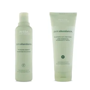 Aveda Pure Abundance Volumizing Shampoo & Clay Conditioner Duo | Adds Body & Boosts Volume for Thin, Fine Hair