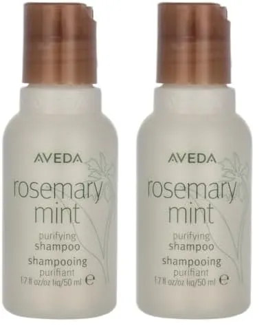 Aveda Rosemary Mint Purifying Shampoo 1.7 Oz (Pack of 2)