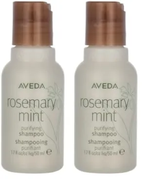 Aveda Rosemary Mint Purifying Shampoo 1.7 Oz (Pack of 2)